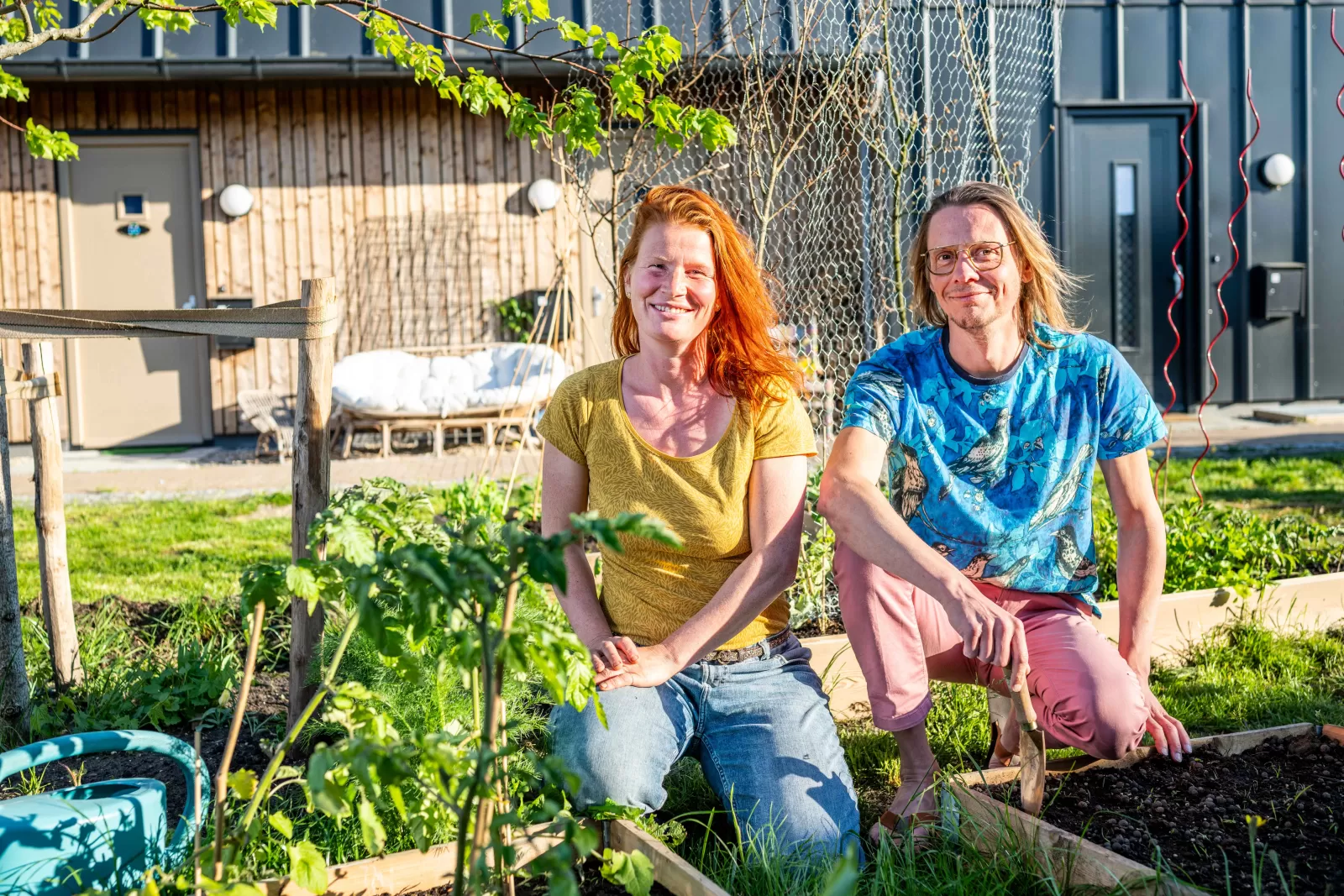 Joni en Sander wonen in STEK in De Groote Wielen