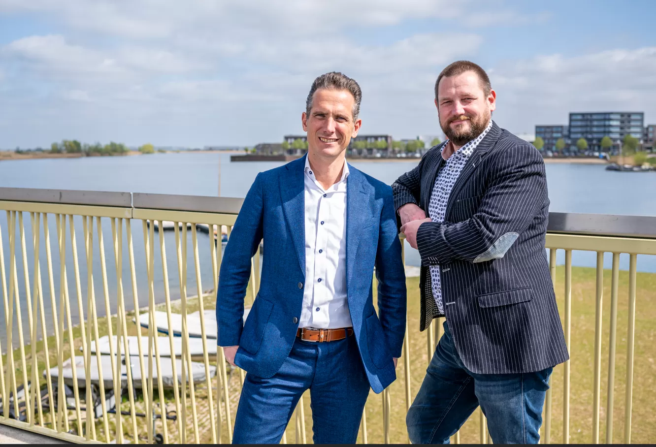 Wethouders Pieter Paul Slikker en Roy Geers 25 jaar De Groote Wiele